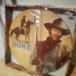 John Wayne "The Duke" Clock
